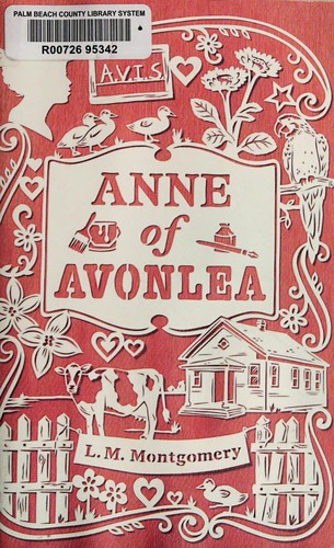 Anne of Avonlea — book cover